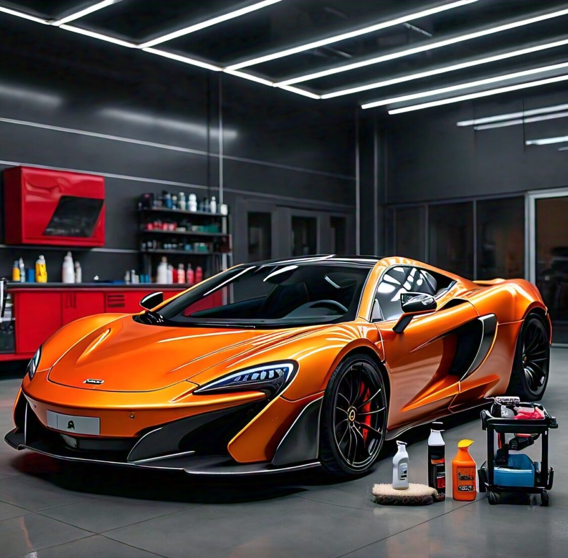 McLaren cleaning accessories