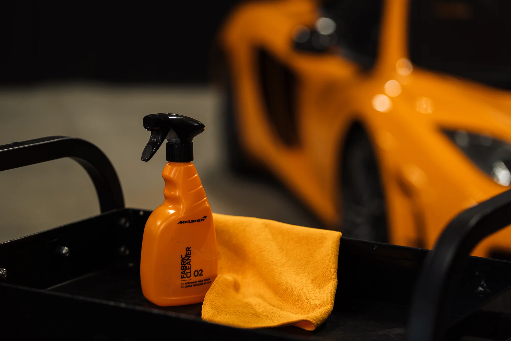 How to use McLaren Fabric Cleaner